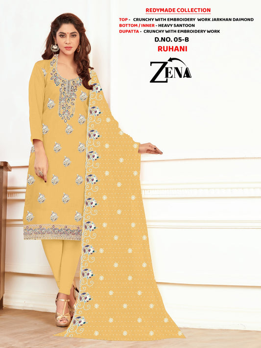 RUHANI ARTICLE EMBROIDERY WORK JARKHAN DAIMOND